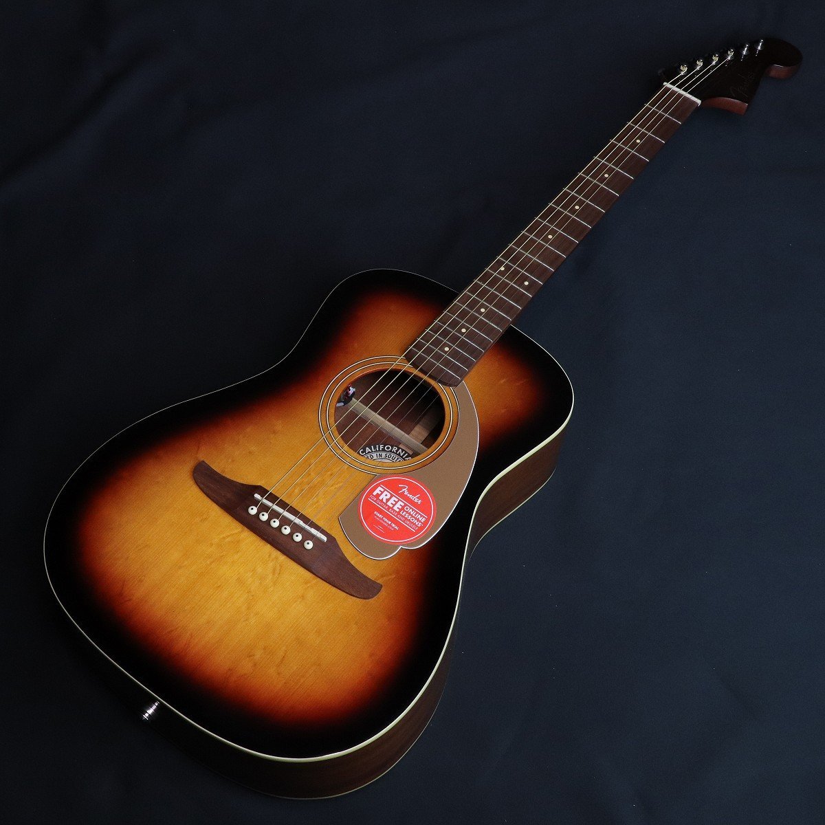 Fender Malibu エレアコ　サンバースト　音出しOK Fender Malibu エレアコ サンバースト 音出しOK （楽天市場