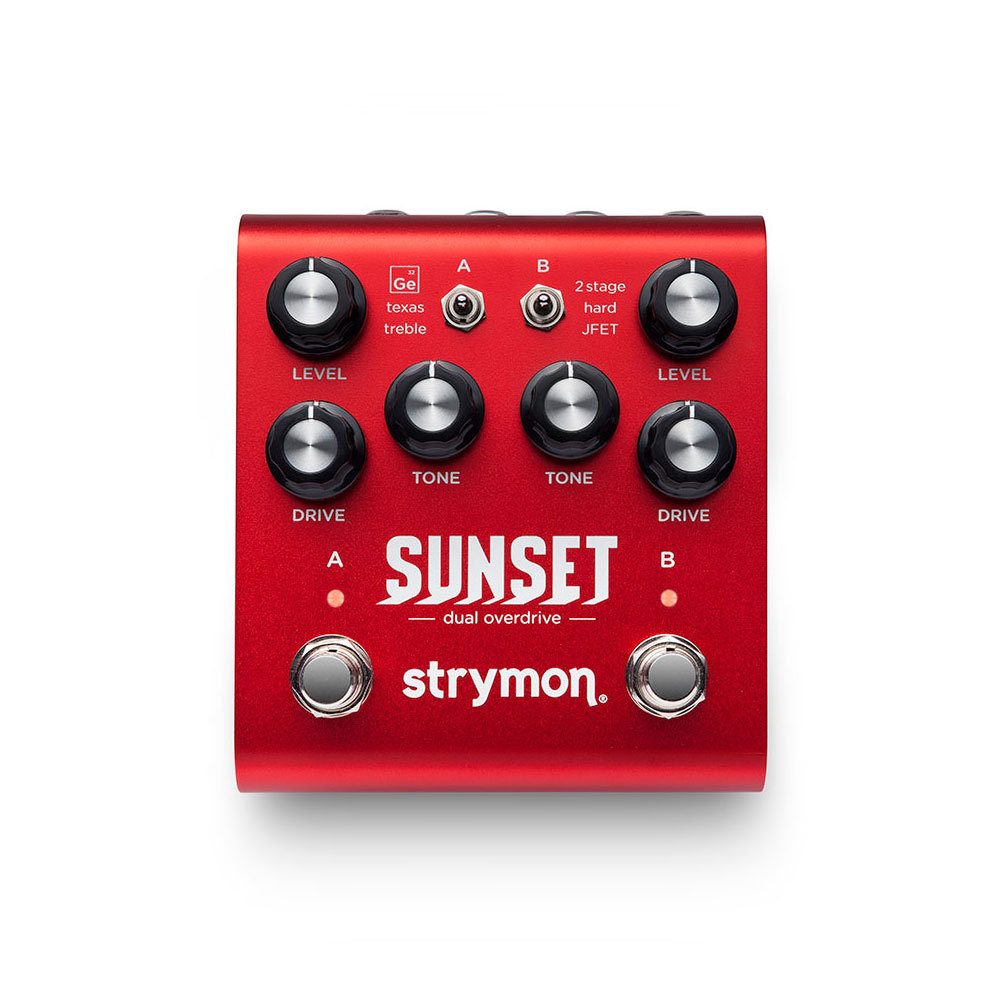 strymon sunset オーバードライブエフェクター種類エレキギター用