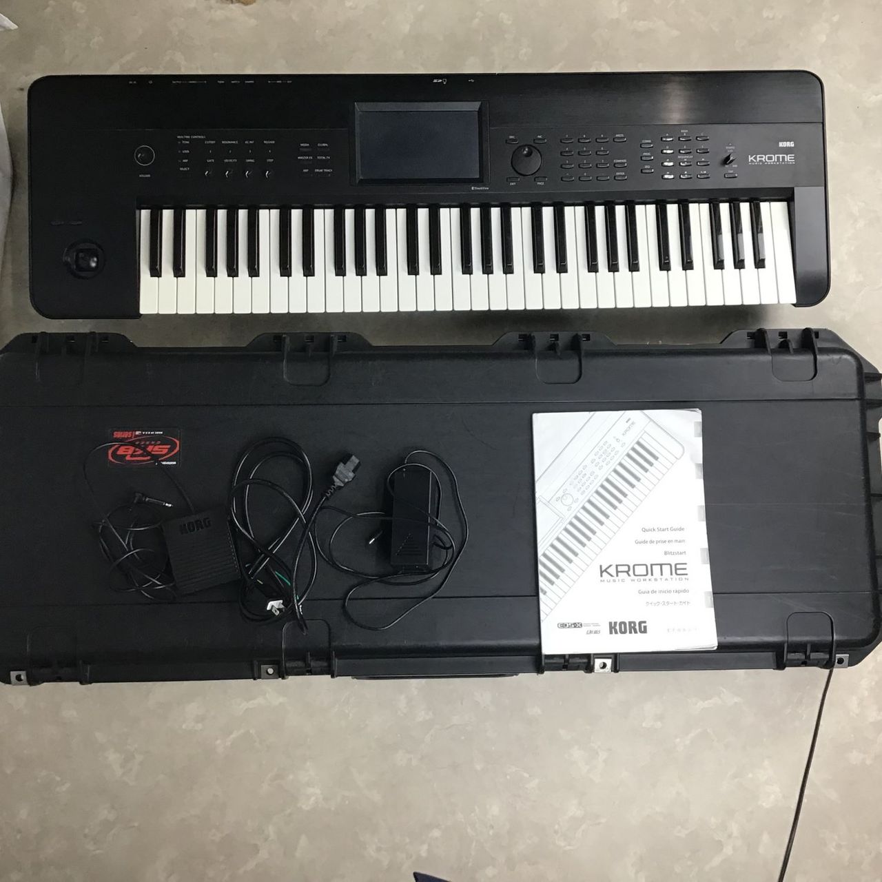中古◇ KORG KROME 61 シンセ MIDI キーボード シンセサイザー DTM コルグ