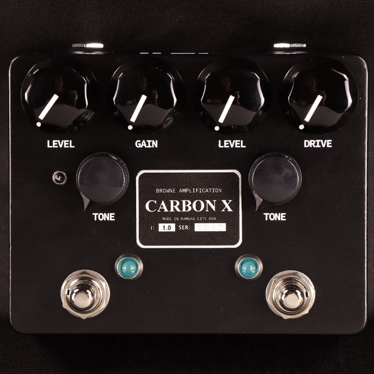 BROWNE AMPLIFICATION Carbon X デュアルオ ーバードライブ
