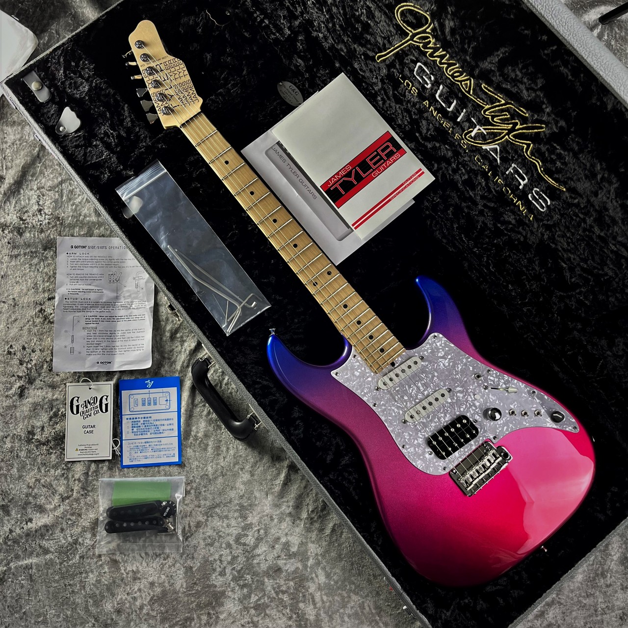 G&G ギターハードケース Fender JamesTyler Suhr | monsterdog.com.br