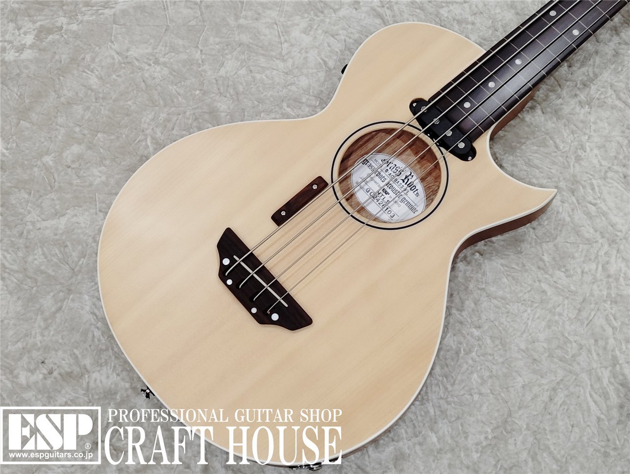 GrassRoots G-AC-BASS-FL / Natural Satin（新品/送料無料