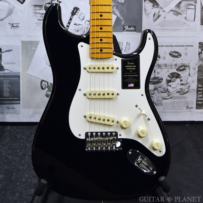 Fender 【Big Sale!】American Vintage II 1957 Stratocaster -Black