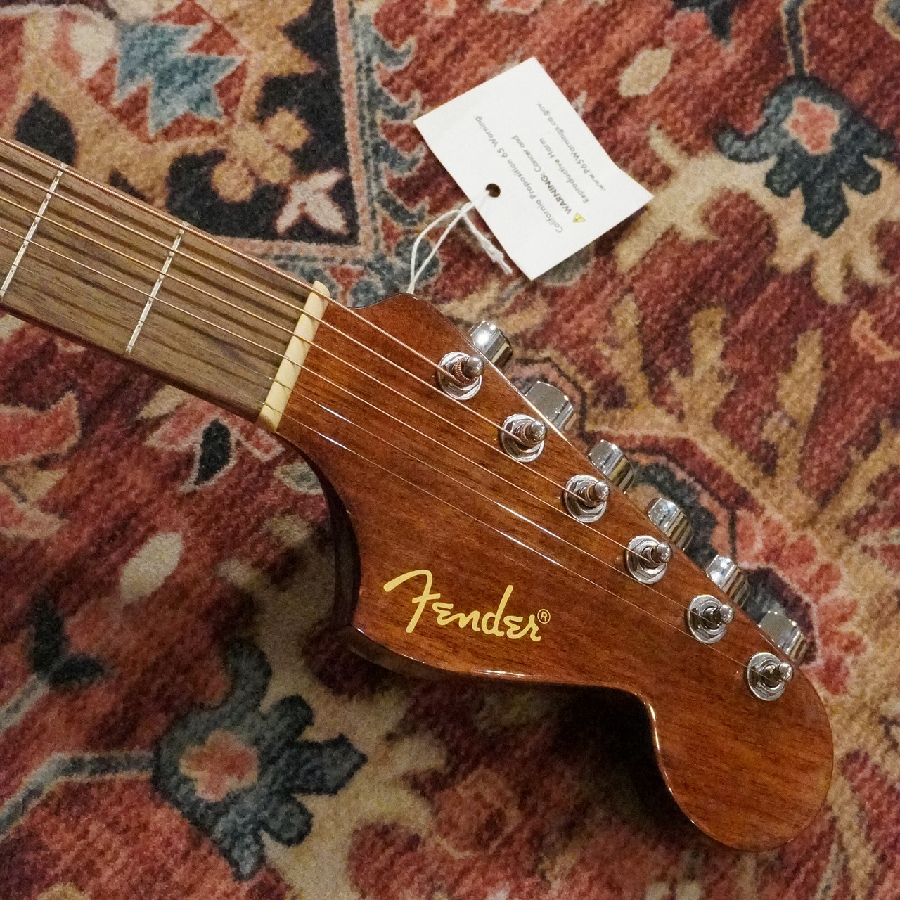 Fender Acoustics California Standard Monterey E Natural Sapele