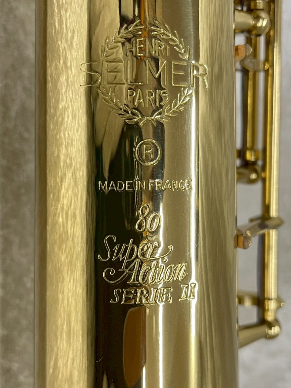 H. Selmer セルマー ソプラノサックス スーパーアクション80シリーズⅡ