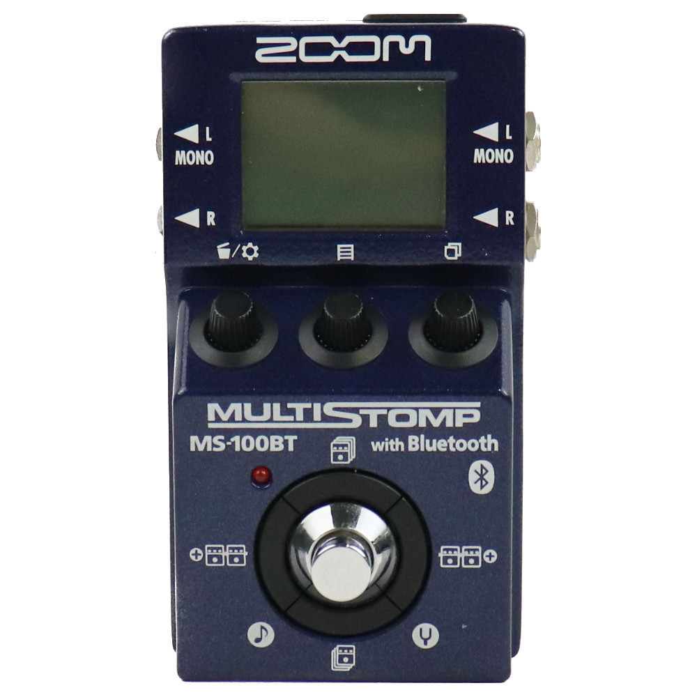 ZOOM 【中古】 マルチエフェクター ZOOM MultiStomp MS-100BT ズーム ギターエフェクター