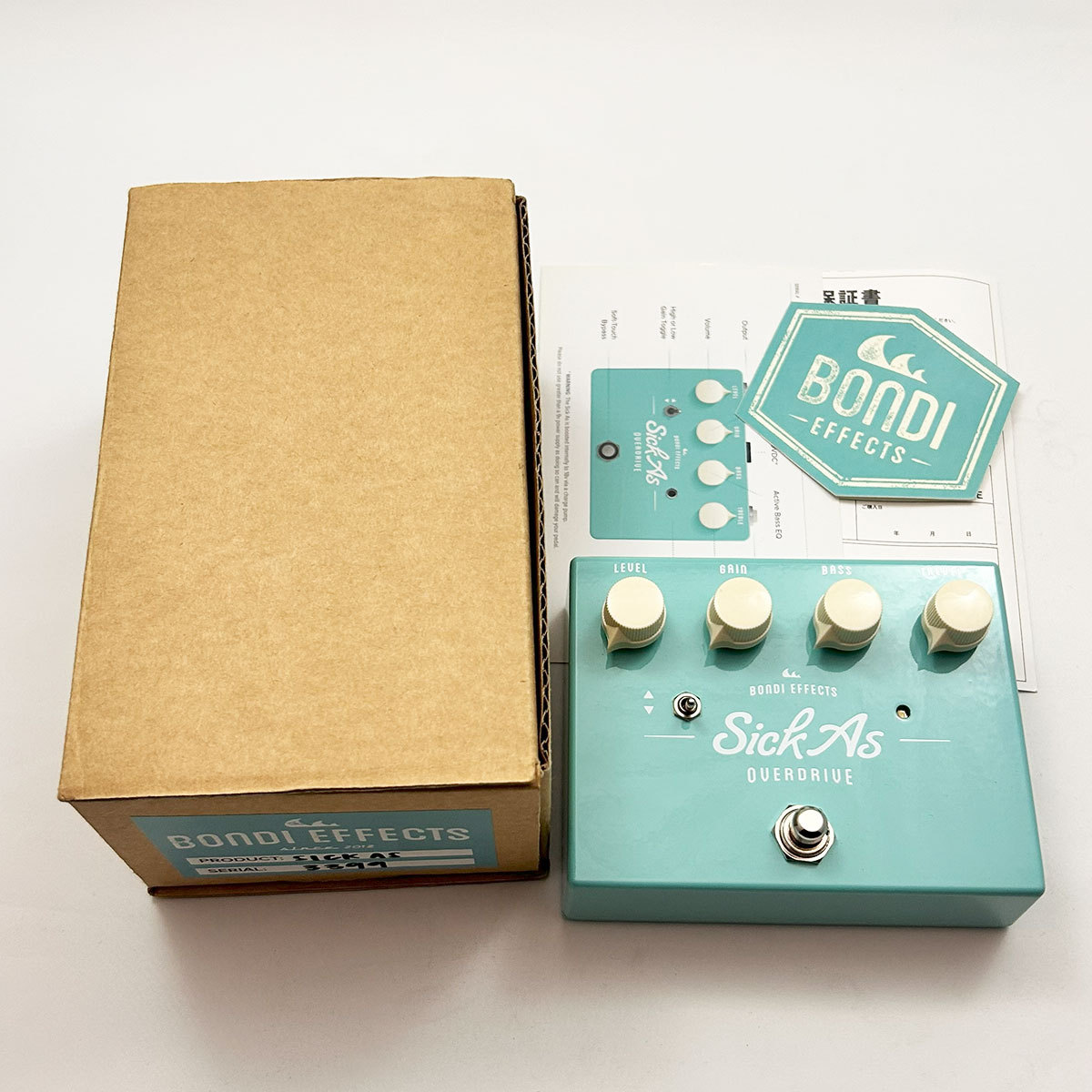 Bondi effects Sick as overdrive エフェクター Amazon | Bondi Effects ボンダイエフェクト オーバードライブ