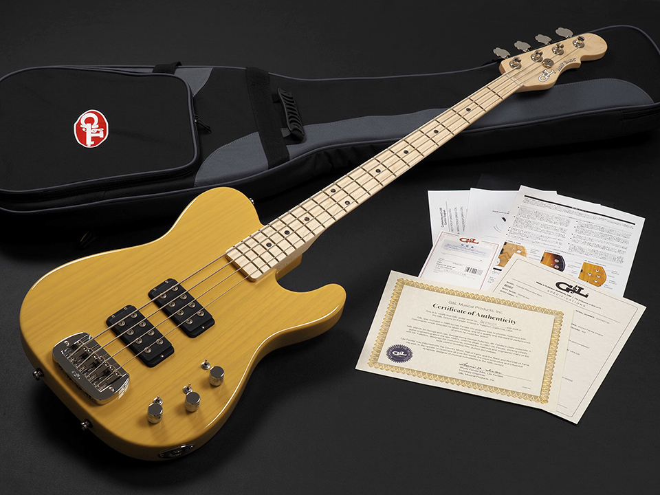 G&L Fullerton Deluxe ASAT BASS ~Butterscotch Blonde~（新品