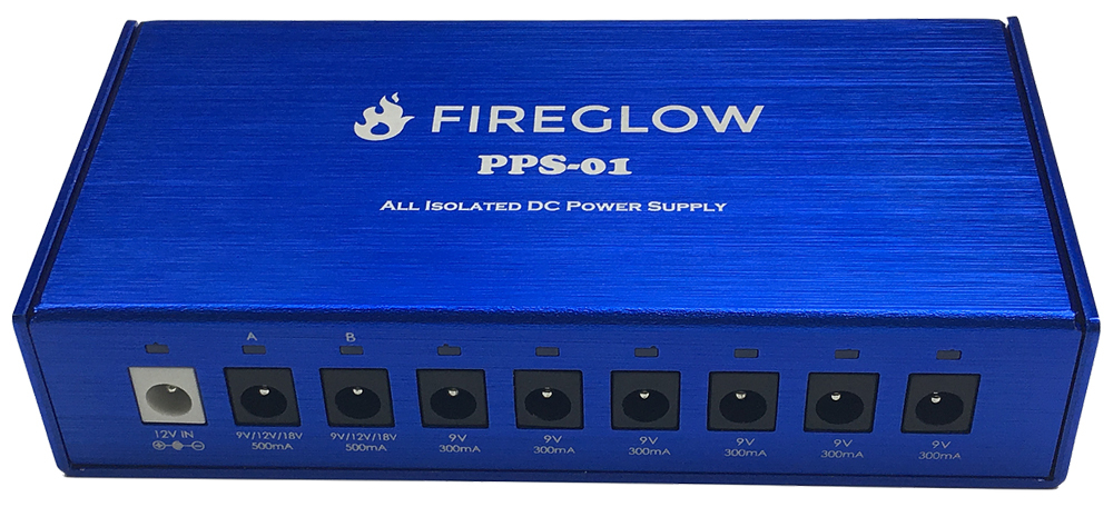 FIREGLOW PPS-01 All Isolated Pedal Power Supply ファイアーグロー 
