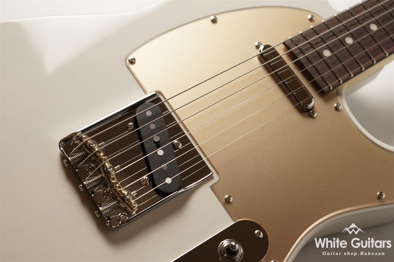 momose MT2-STD/R - White Blonde / Gold Acryl Pick Guard