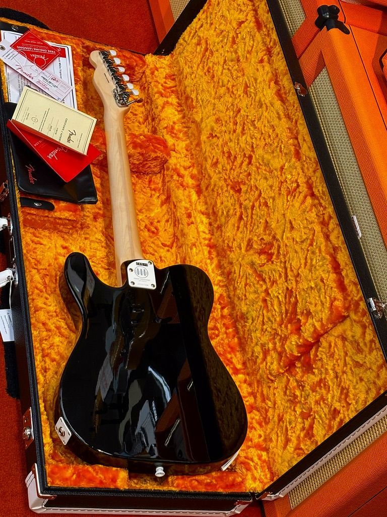UNION T & T Crackle トレブルブースター ジャック・ホワイト Fender Limited Edition Jack White Triplecaster / Black [3.25