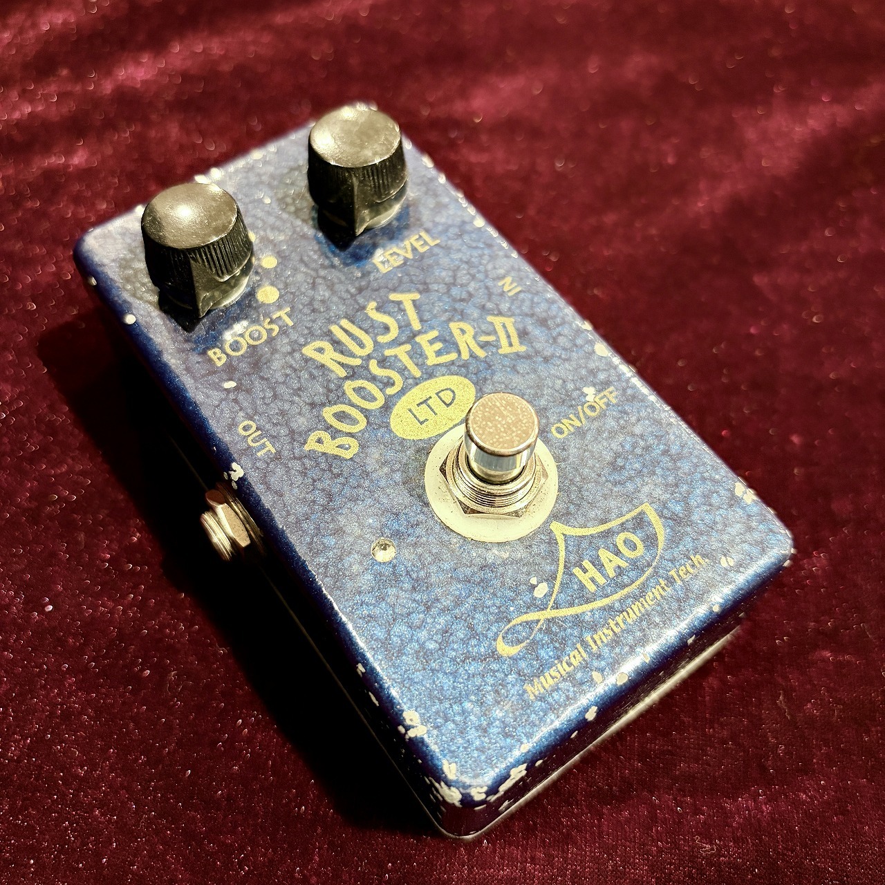 HAO RUST BOOSTER II ギター エフェクター HAO Rust Booster Ⅱ LTD（中古）【楽器検索デジマート】