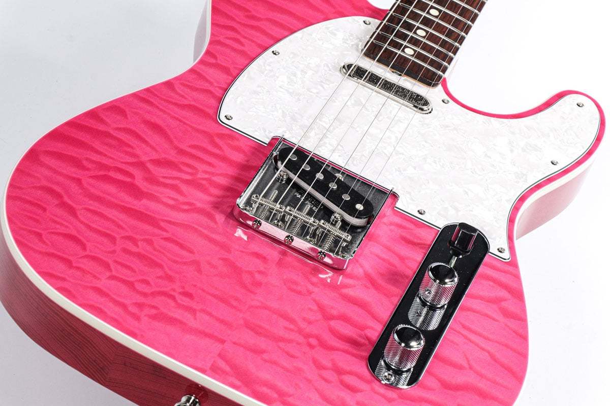 Fender ISHIBASHI FSR MIJ Traditional 60s Custom Telecaster Quilted Maple  Top Ash Back Translucent Pink フェ（新品/送料無料）【楽器検索デジマート】