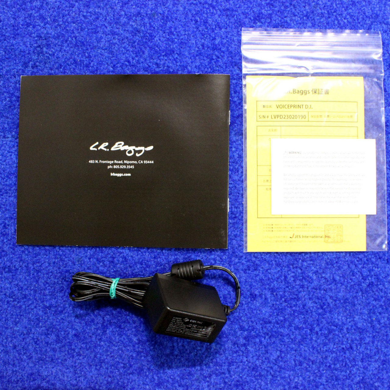 L.R.Baggs VOICEPRINT D.I. アコースティック用ペダル・D.I.です