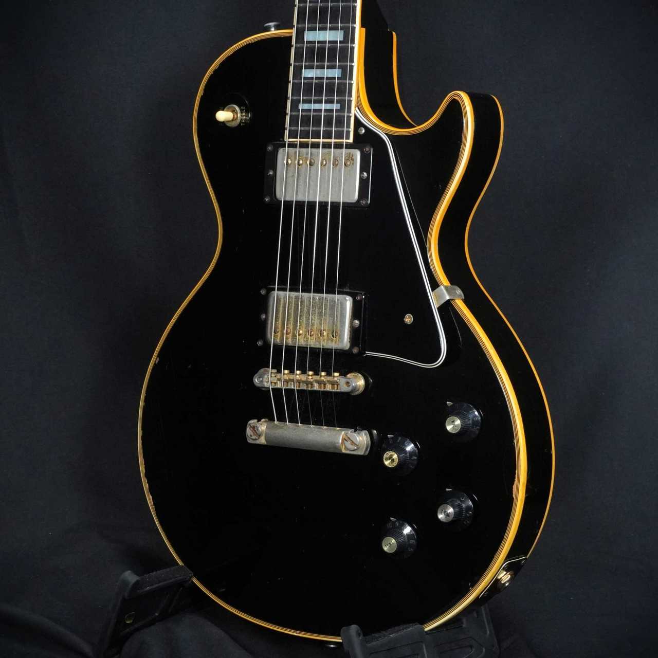 【激レア！】 Ganson レスポール ジャパンビンテージ！ Gibson 1971年製 Les Paul Custom Ebony 【御茶ノ水本店FINEST GUITARS