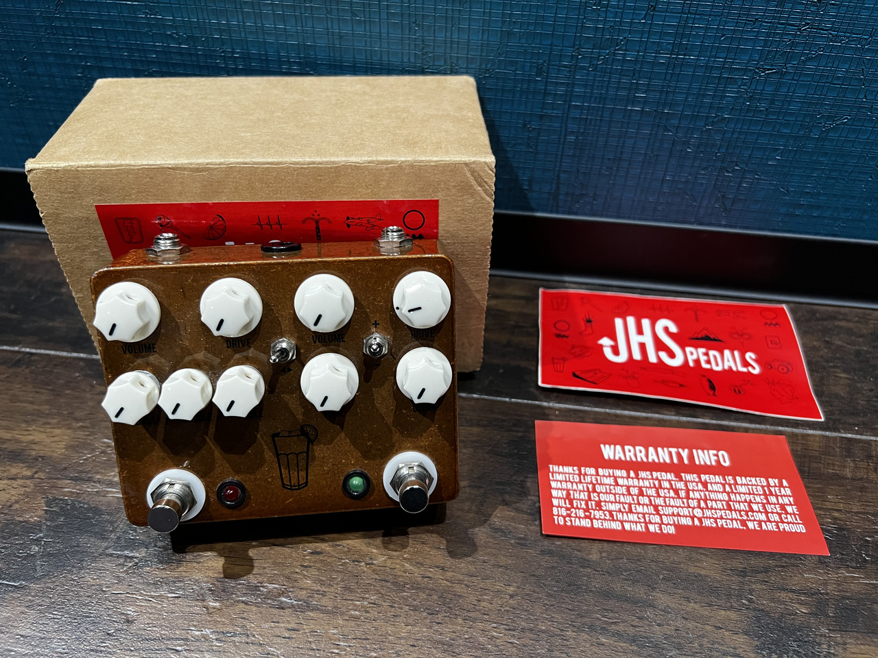 【お値下げしました！】JHS PEDALS Sweet Tea V3 JHS Sweet Tea V3 – Chicago Music Exchange