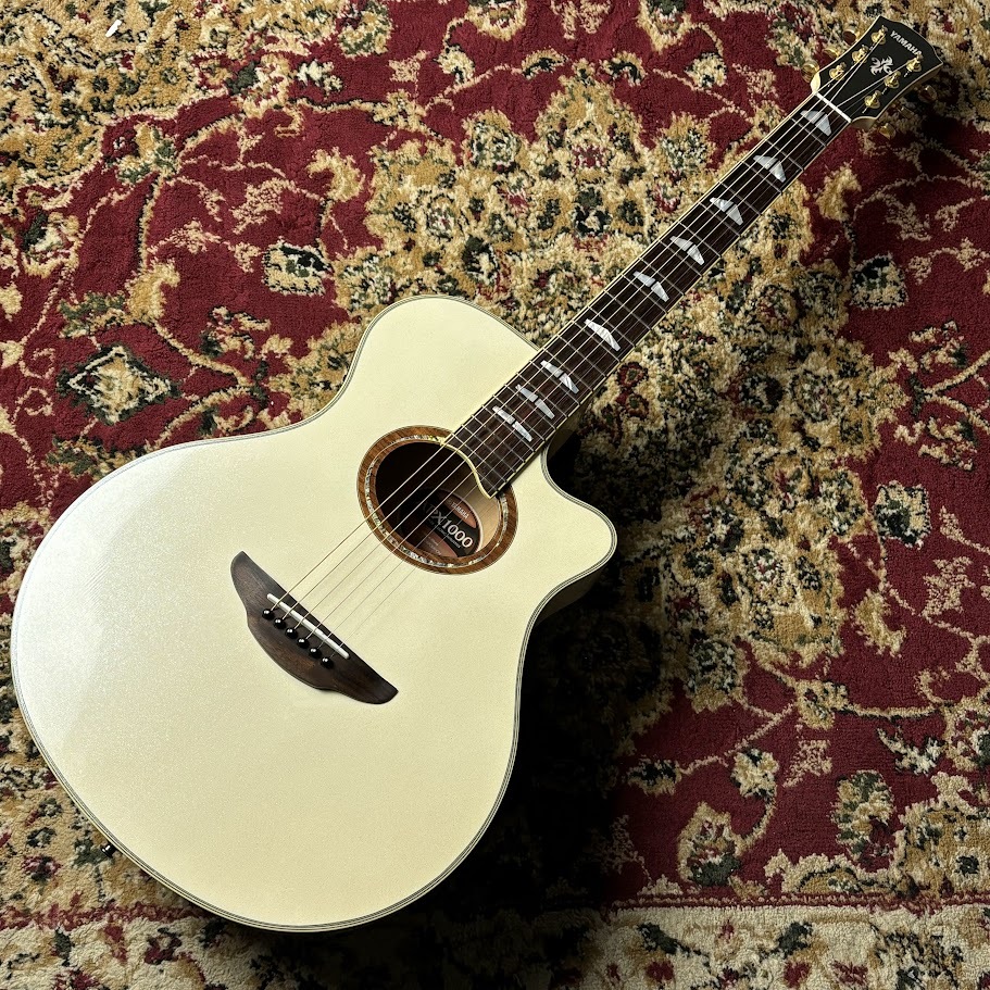 YAMAHA APX1000 PW　エレアコ　2024年製　ほぼ未使用の美品！ YAMAHA APX1000 PW エレアコ 2024年製 ほぼ未使用の美品！ 2025年最新】