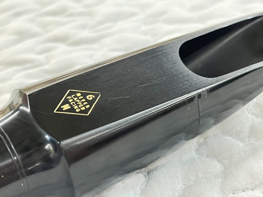 MEYER Rubber 6MM テナーサックスマウスピース【中古】【サックス専門