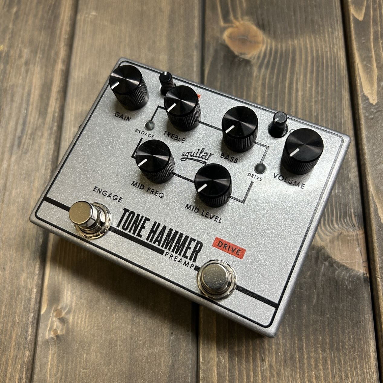 aguilar Tone Hammer Preamp V2 ベースプリアンプ【店頭品展示品 aguilar Tone Hammer Preamp V2 ベースプリアンプ【店頭品展示品