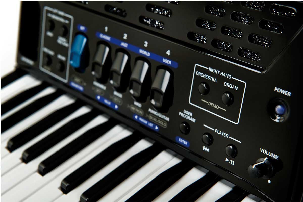 Roland V-Accordion FR-1X BK ブラック Vアコーディオン ピアノ鍵盤