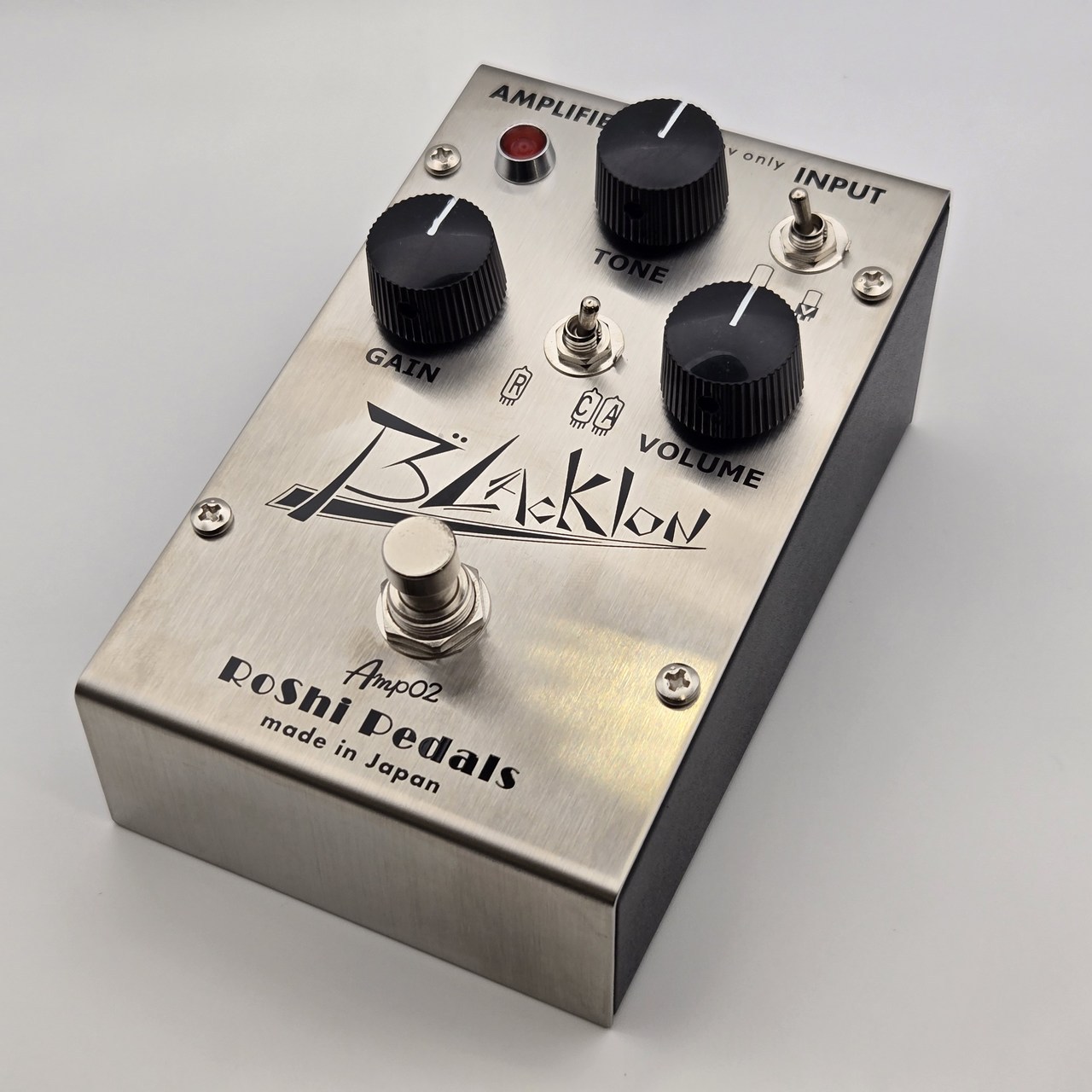 Roshi pedals Blacklon オーバードライブ RoShi Pedals Blacklon - オーバードライブ【現物画像】(新品