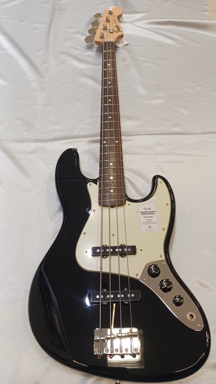 Fender Made in Japan Traditional II 60s Jazz Bass / Black（新品