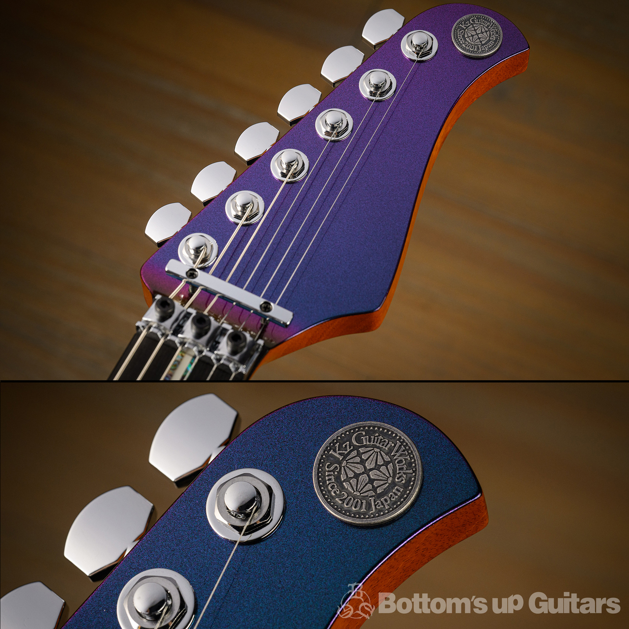 Kz Guitar Works Kz Versa 2H3 Custom Locking Tremolo - "Elixir" Color Shift - 【B.U.G. 스페셜 오더 모델!】 사진 7
