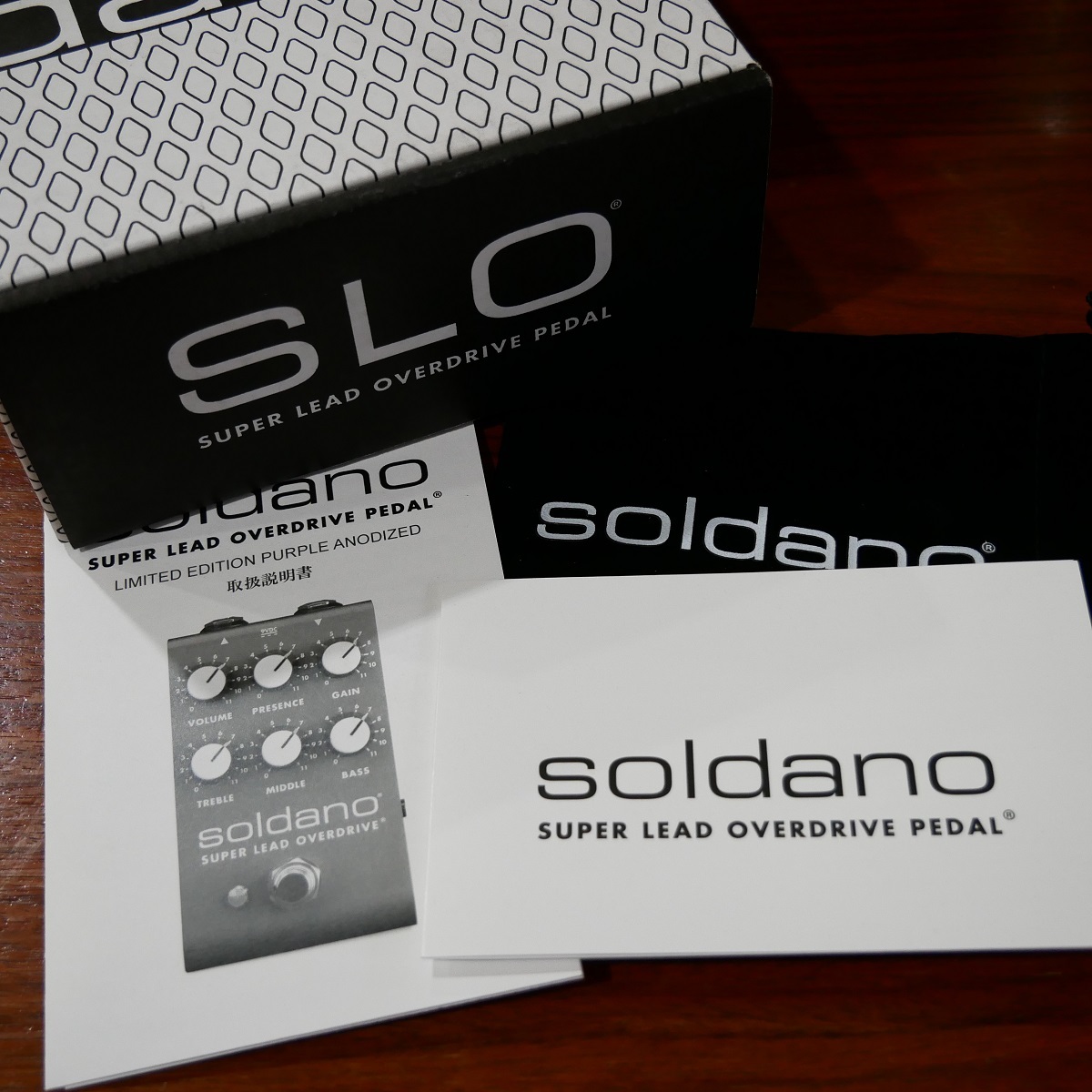 soldano SUPER LEAD OVERDRIVE ☆箱説明書完備☆ soldano SUPER LEAD OVERDRIVE ☆箱説明書完備