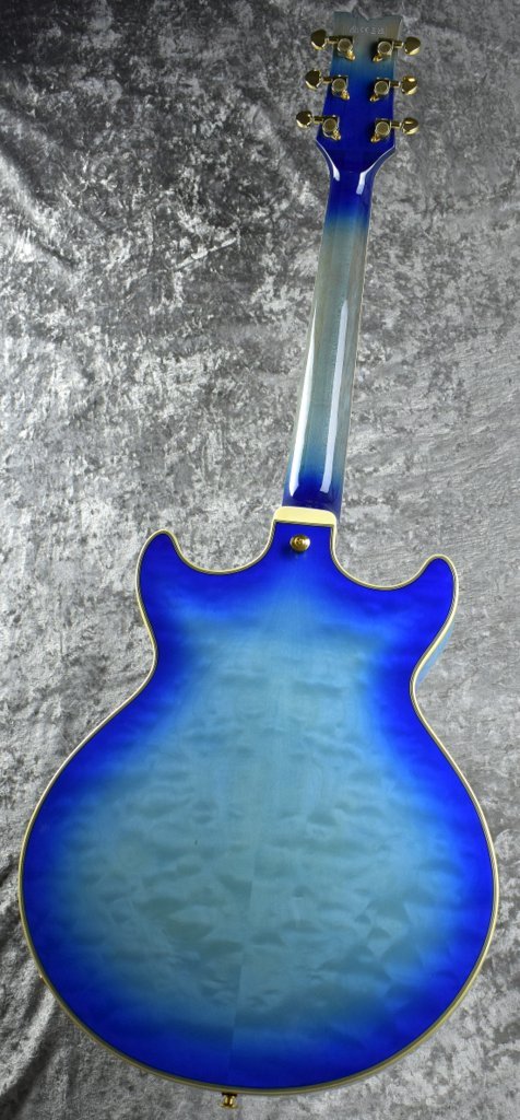 Ibanez AM-93 QM JBB / Jet Blue Burst S/N PW21091239【3.5kg