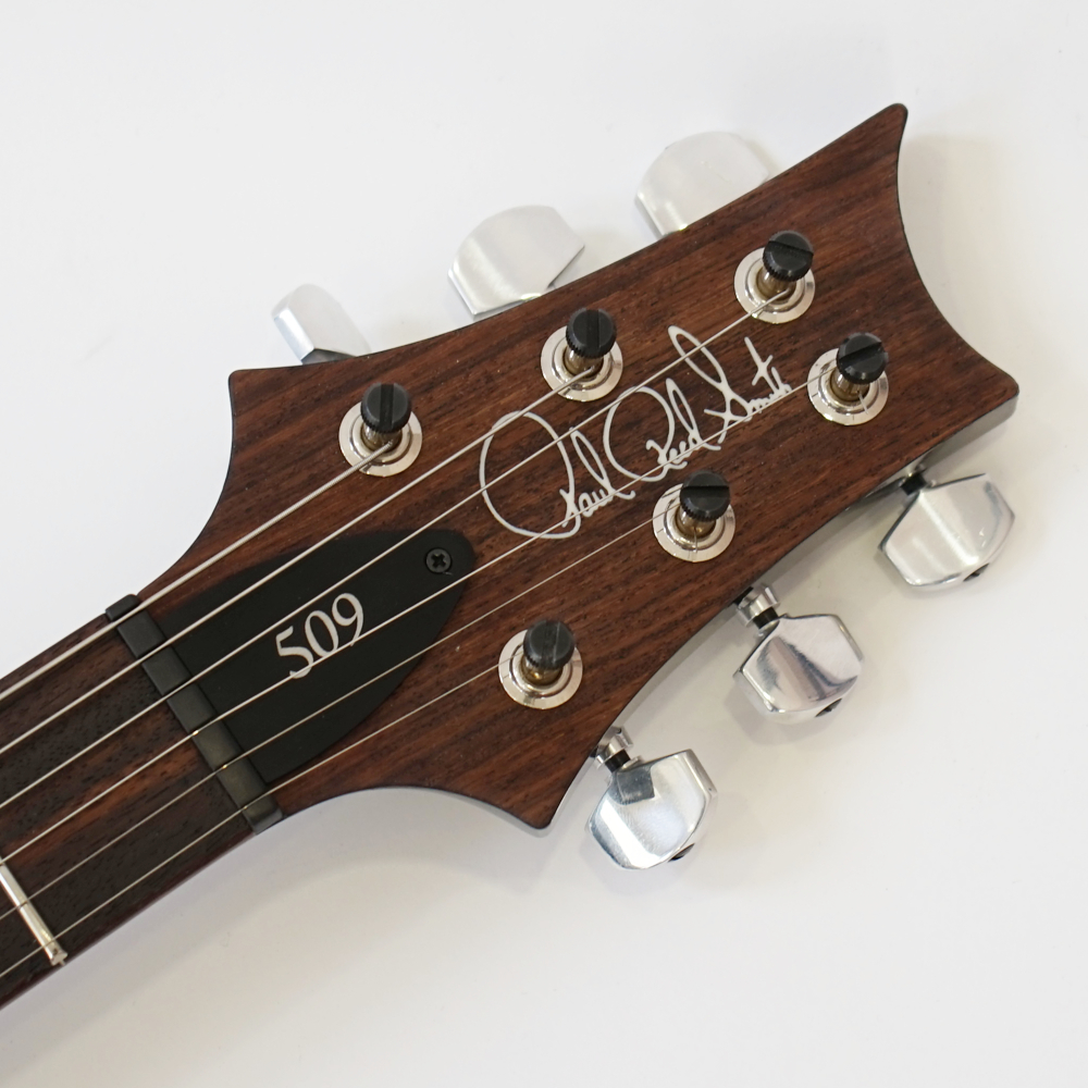 PRS エレキギター 美品 PRS SE Custom24 Semi-Hollow Piezo Orange Tiger Smokeburst