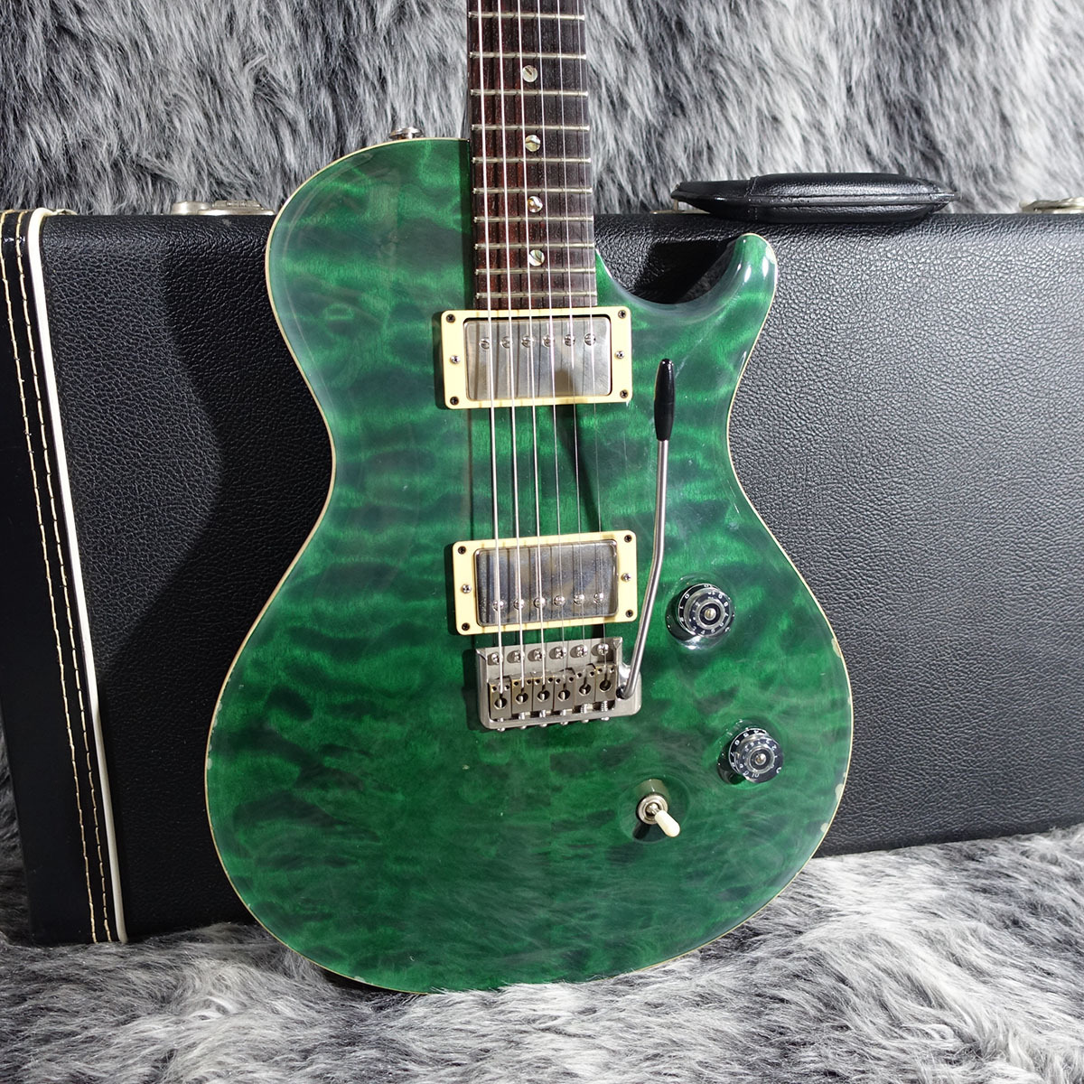 Paul Reed Smith(PRS) Singlecut Trem 10Top Emerald Green 2004（中古