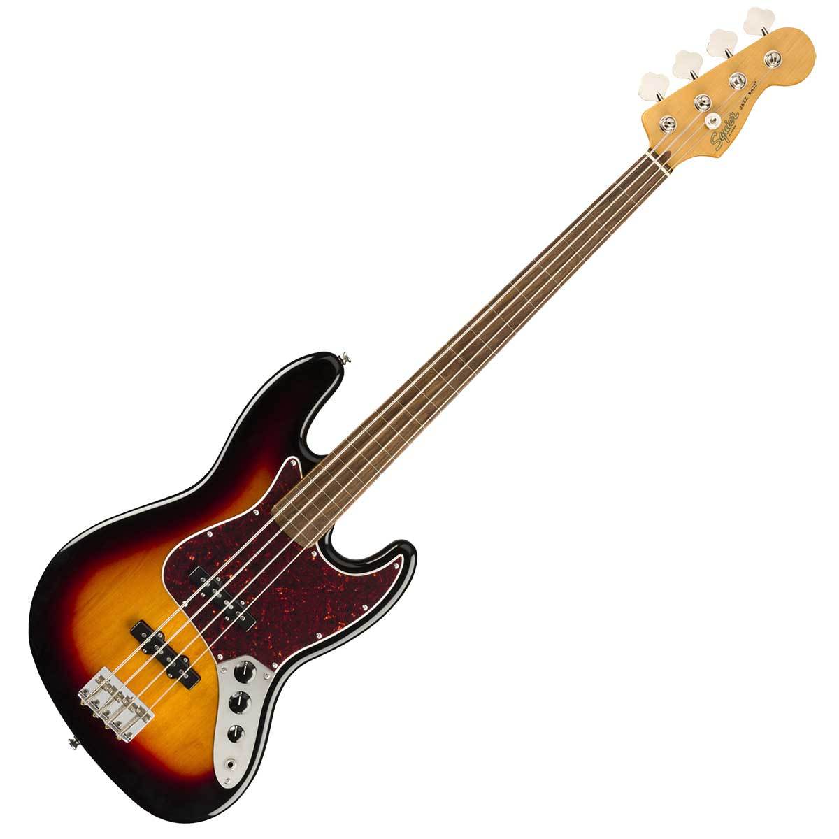 Squier by Fender CV 60s JB FL LRL 3TS ベース初心者12点セット