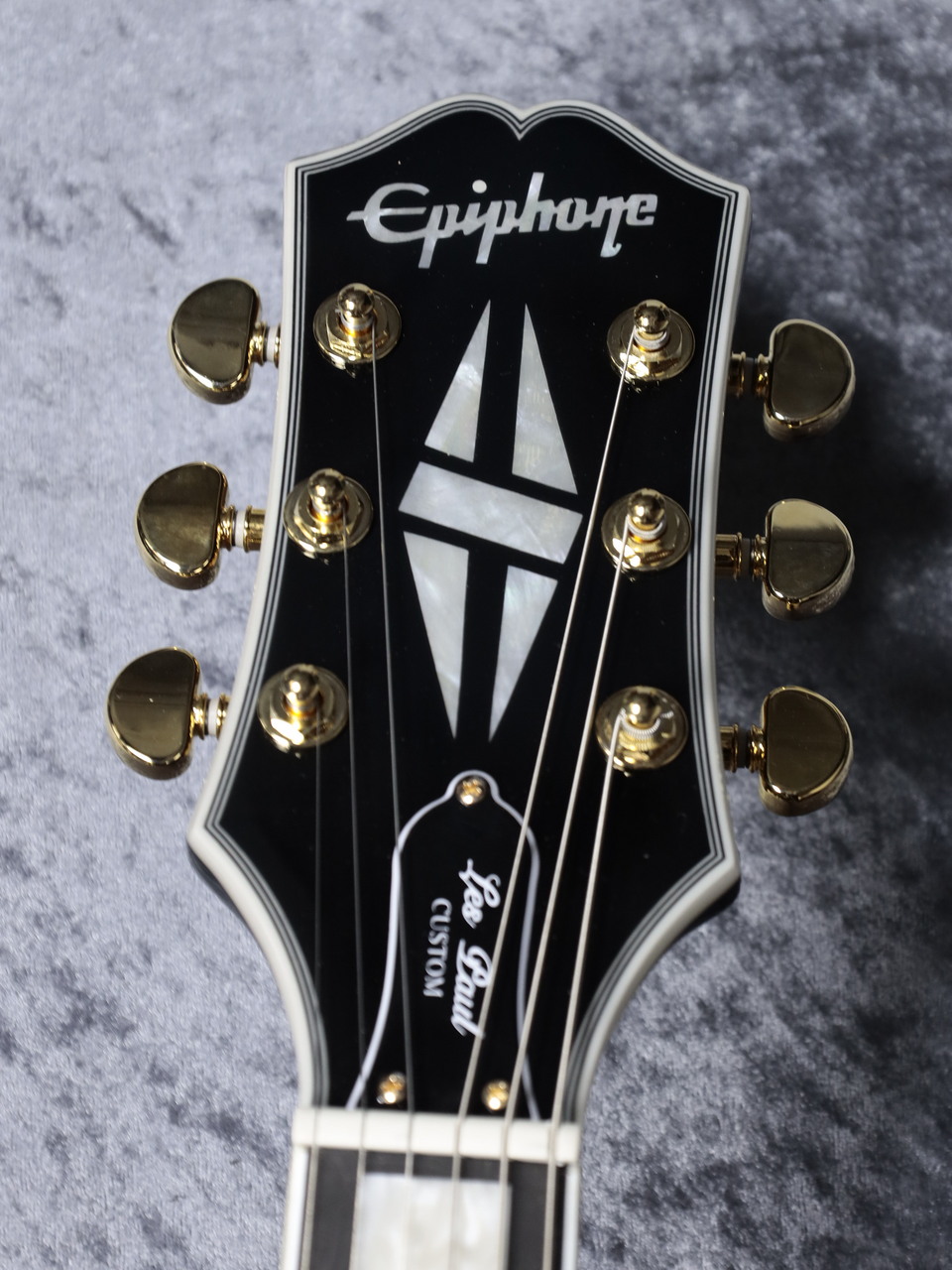 LEFTY！ Epiphone LP CUSTOM！ BLACK BEAUTY！ HC付き！-