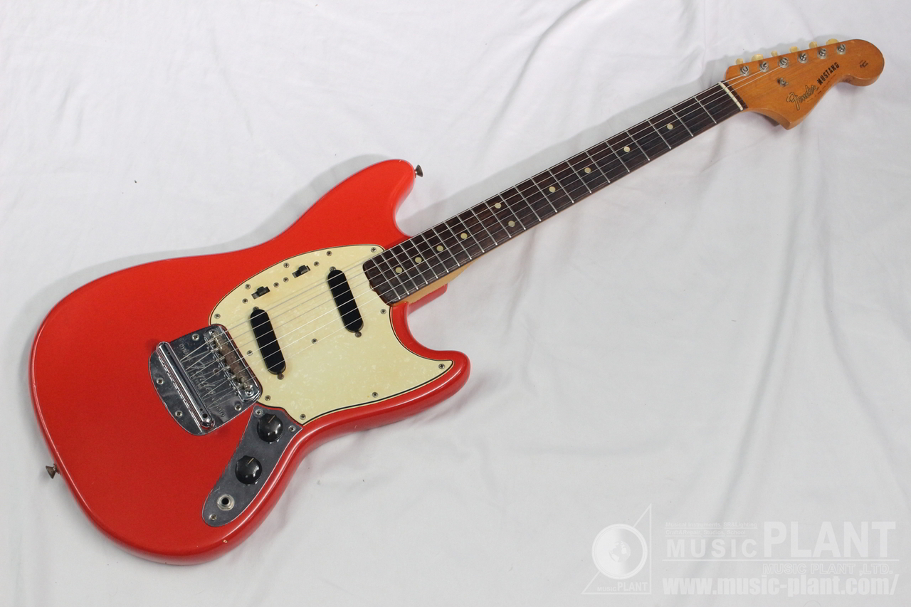 Fender USA 1965年製 ムスタング RED ビンテージ Finest Guitars ヴィンテージ通信】1965年製 Mustang Red