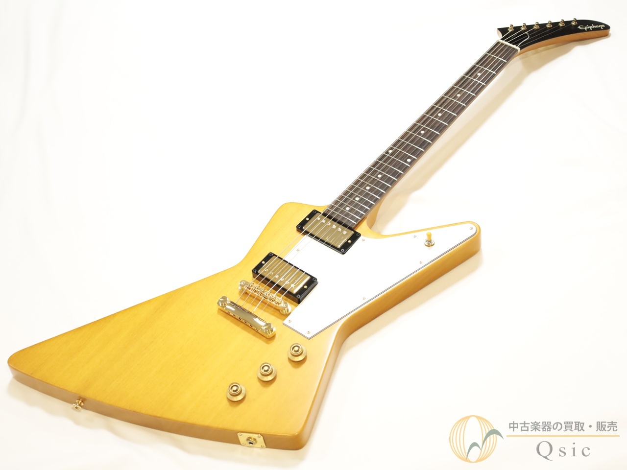 ELECTRIC x DRT エレクトリック ロンＴ Lサイズ 希少 中古 Epiphone 1958 Korina Explorer 【返品OK】[VM621]【神戸店在庫