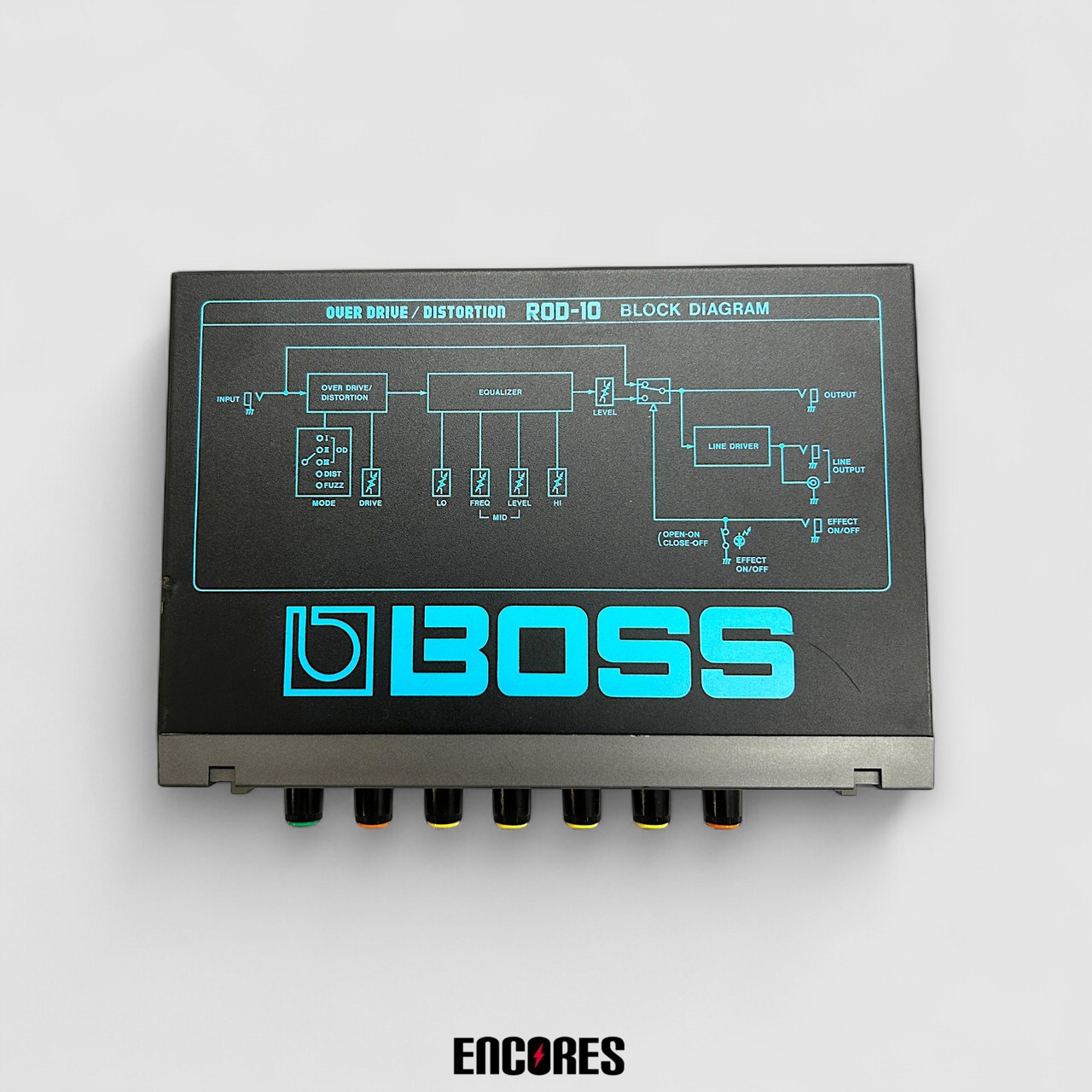 BOSS ROD-10（オーバードライブ・ディストーション、ハーフラック） BOSS ROD-10 Over Drive Distortion オーバードライブ