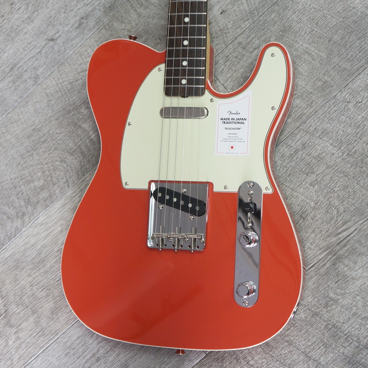Fender Made in Japan Traditional 60s Telecaster Custom (Fiesta Red