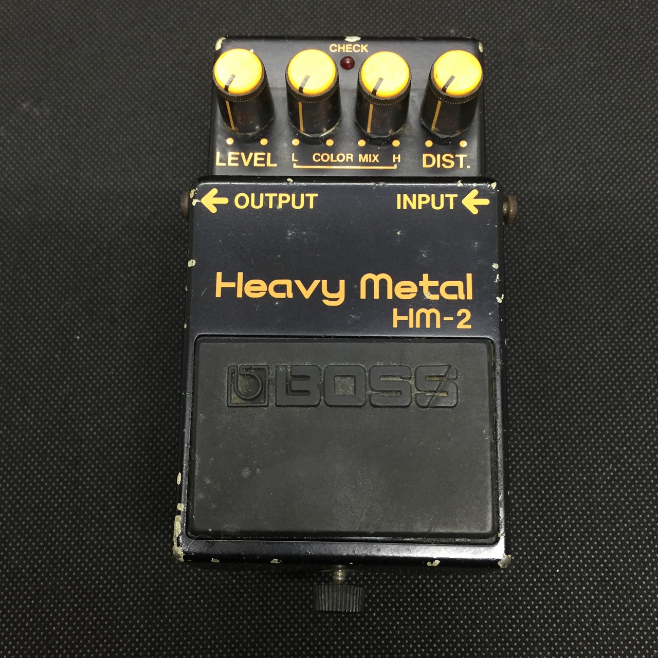 BOSS HM-2 Heavy Metal 1984年製 MADE IN JAPAN 黒ラベル ACA電源仕様