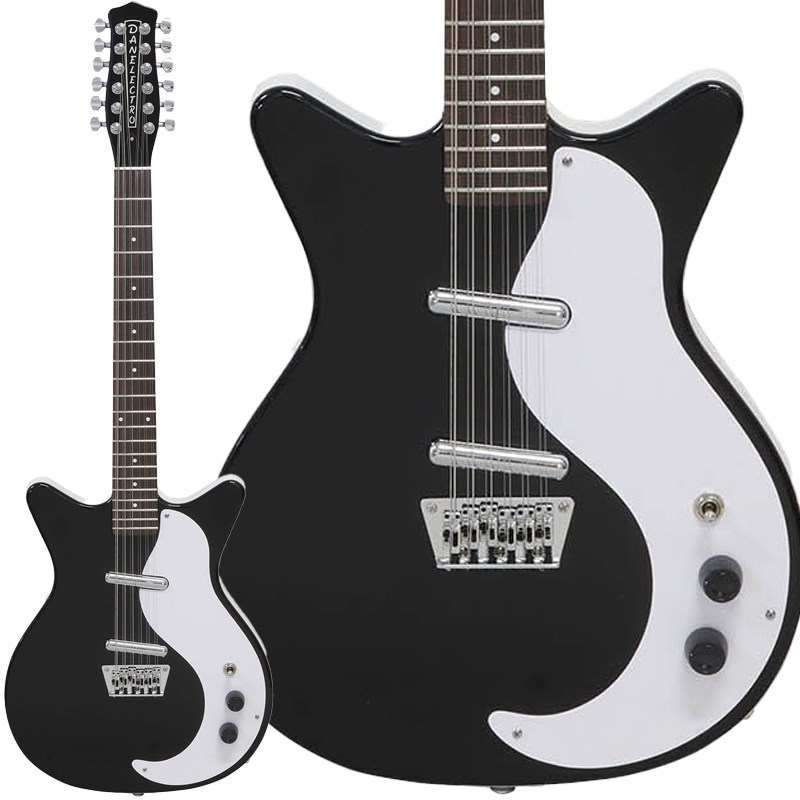 23時59分まで値下げ！Danelectro12弦 楽天市場】Danelectro/59/12 Strings (Black)【お取り寄せ商品