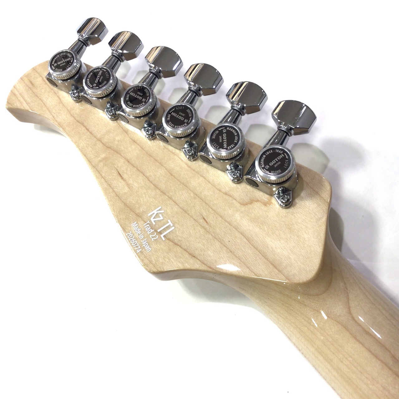 Kz Guitar Works TL Trad 22 MHS3 / Natural 【5Aフレイムメイプル