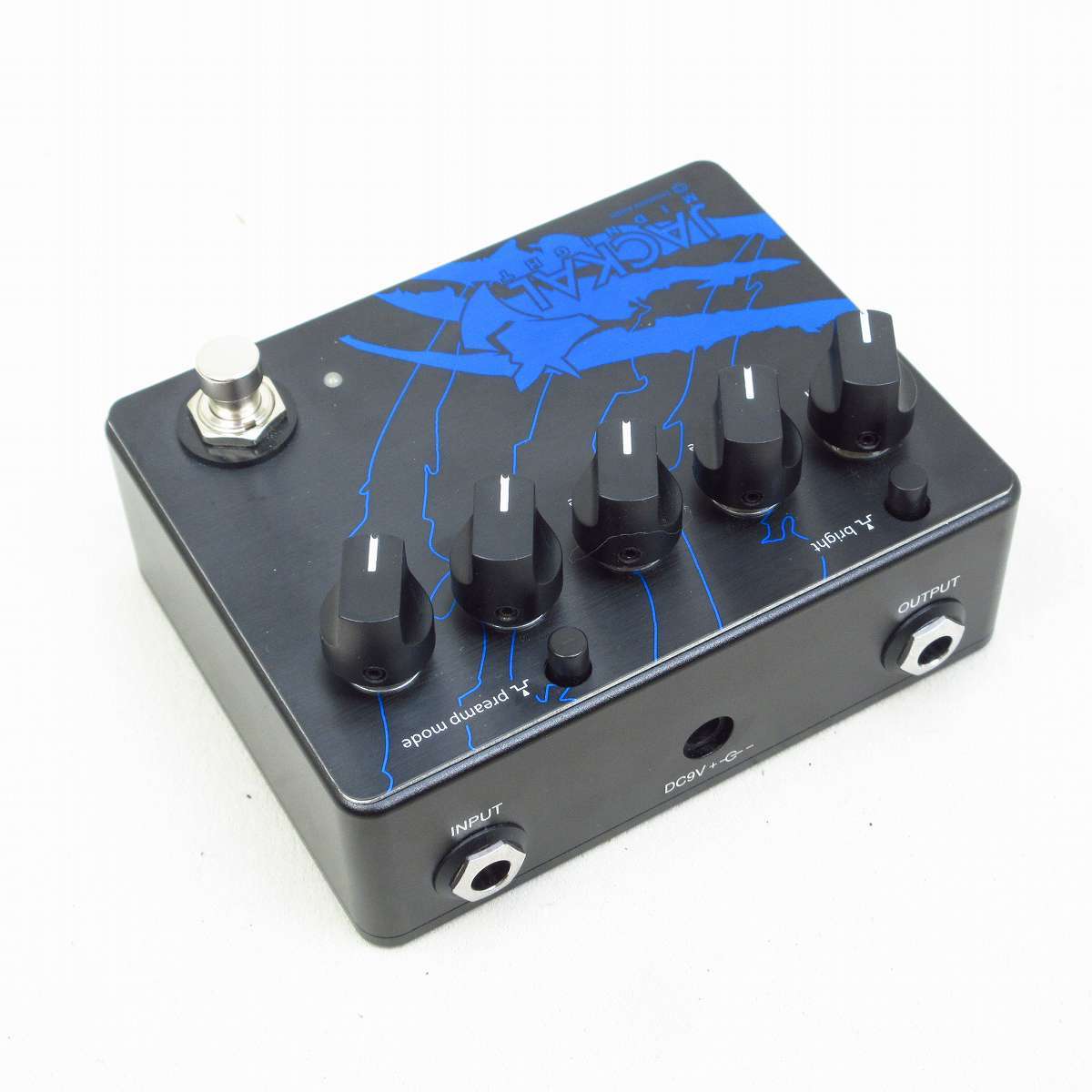 ベース JACKAL MIDNIGHT Limetone Audio Jackal Midnight ベース用オーバードライブ 【横浜店