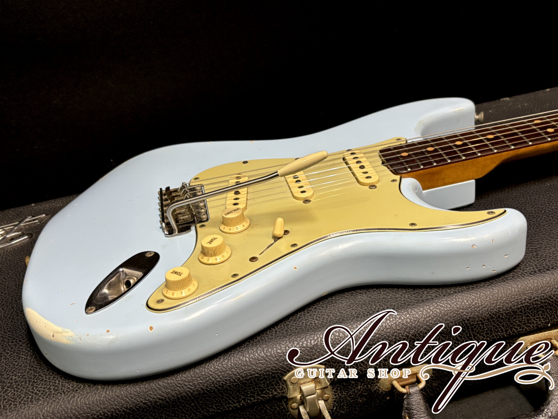 Fender Stratocaster 1963 Sonic Blue Body-Refin. & Relic w