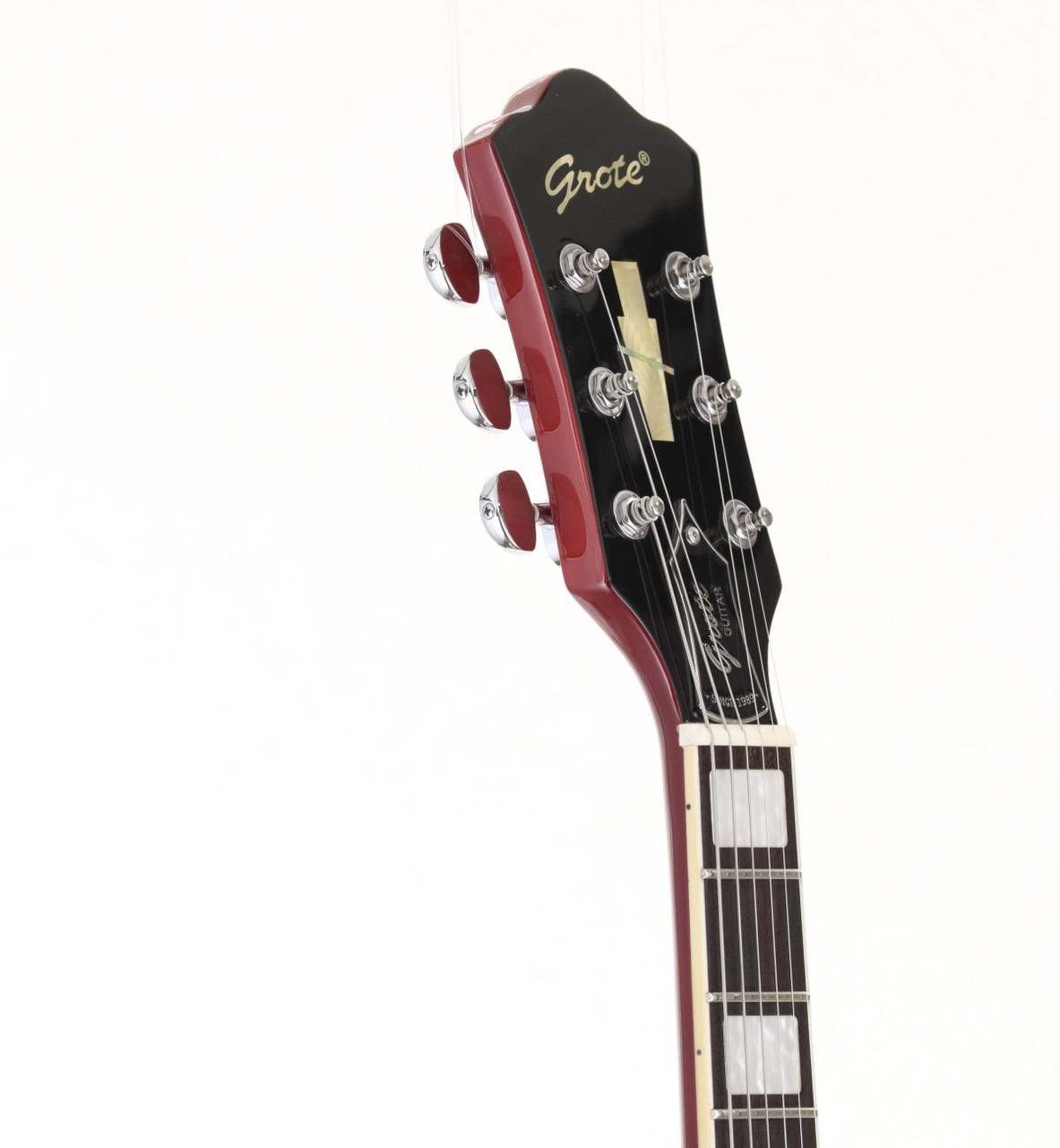Grote Jazz Electric Guitar Semi-Hollow Body Red【3.46kg】【S/N