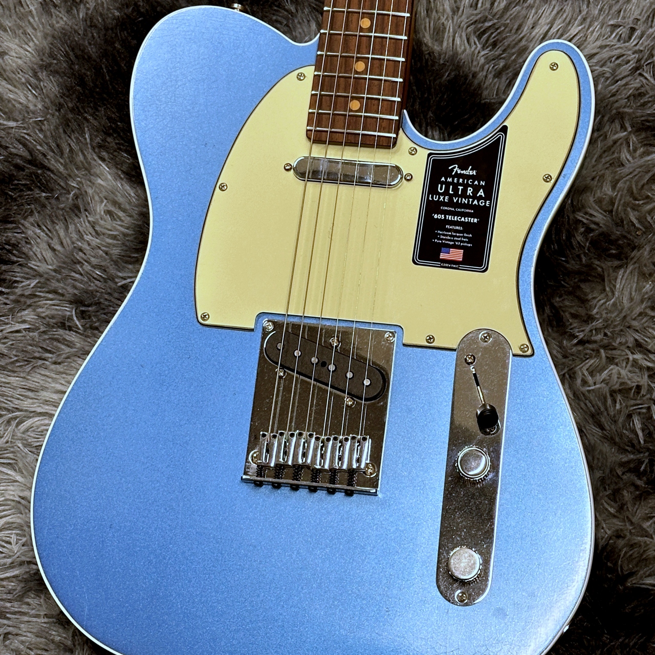 Fender American Ultra Luxe Vintage '60s Telecaster Custom Lake