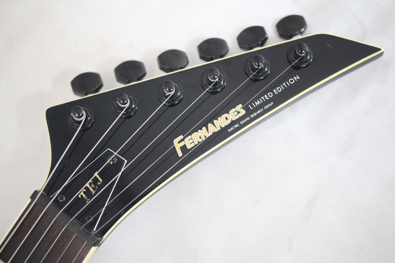 島唄　TEJ70 FERNANDES フェルナンデス なつかし楽器道場'82年 エレキギター「FERNANDES TEJ-70」- e