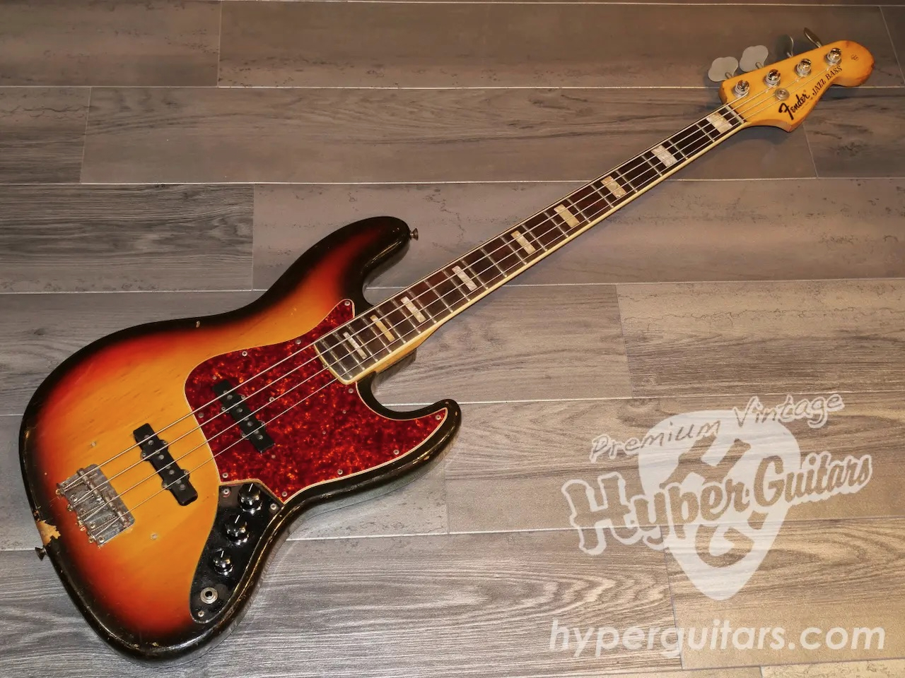 ベース FENDER JAZZ BASS Fender '69 Jazz Bass - サンバースト / ローズ - ハイパーギターズ