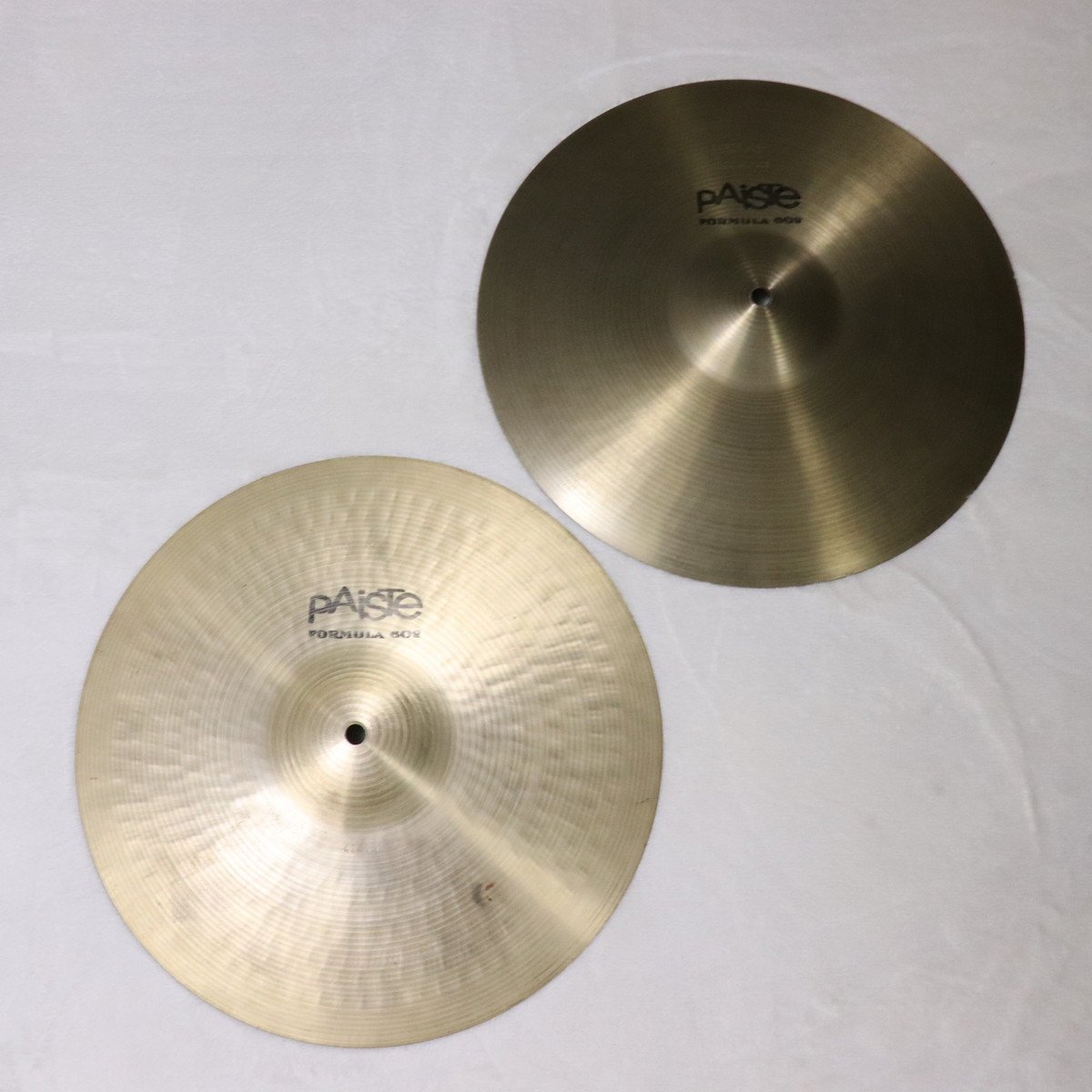 PAISTE シンバルセット Paiste pst 7 light hihat シンバル 2枚セット