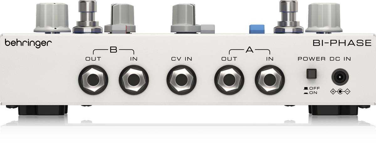 behringer アナログデュアルフェイズシフターペダル「BI-PHASE」 Behringer BI-PHASE｜12のオプトカプラを使用したアナログ