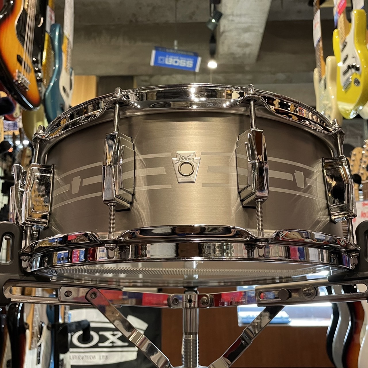 Ludwig Heirloom Stainless Snare Drum 14