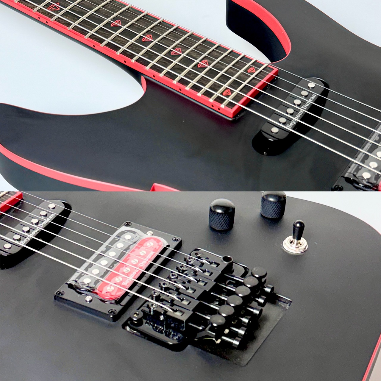 PEAVEY Adrian Vandenberg Signature Guitar -Matte Black-【3.24kg